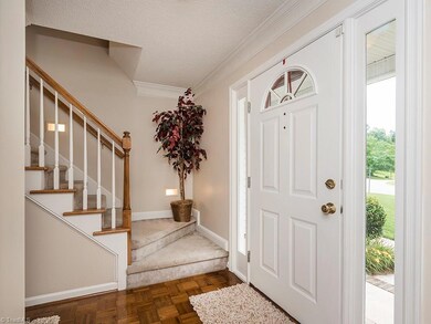Entryway is Bright and inviting