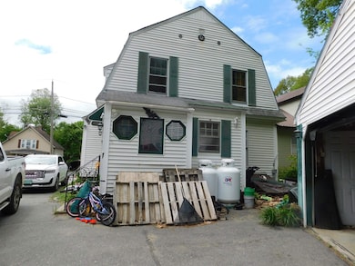 Back end of house