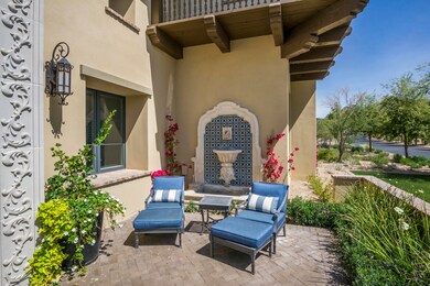 Limestone Fountain w/ Malibu Tiles