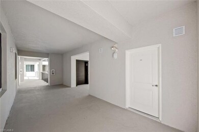 Spare room featuring visible vents