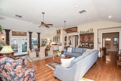 A great room for entertaining and family gatherings.