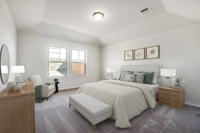 Beazer Homes The Villages of Hurricane Creek Sierra. This is not a photo of the actual home but is a photo of the actual Sierra floorplan