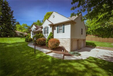 Two stall over sized garage, and a nicely paved ce