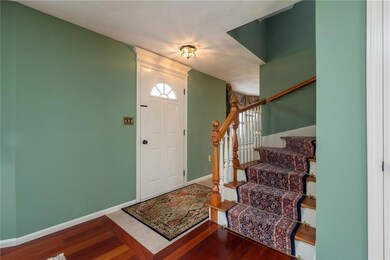 Cherry floors throughout this home...