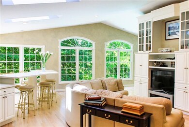 ANOTHER VIEW OF THE GREAT ROOM THAT FEATURES THE W