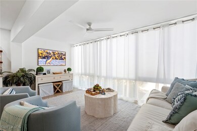 Living area featuring a wealth of natural light an