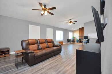 Spacious lay out with new flooring, trim, and pain