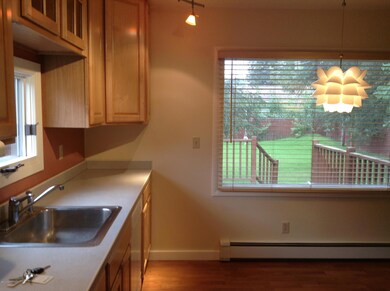 Kitchen w/south-facing picture window!