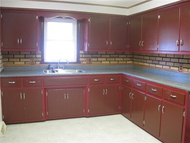 Step saving kitchen.