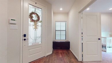 Step inside to warm hardwood floors and a charming
