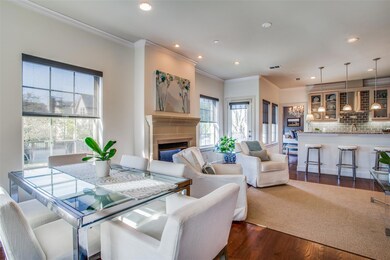 dining area and kitchen