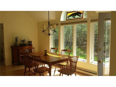 Dining Room. Open dining room, with...