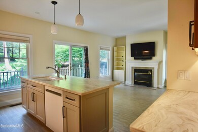 Large open kitchen area