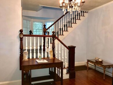 Gracious front foyer.