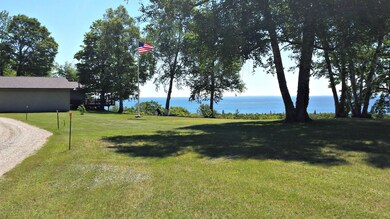 Lawn by driveway