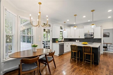 Renovated kitchen and breakfast nook