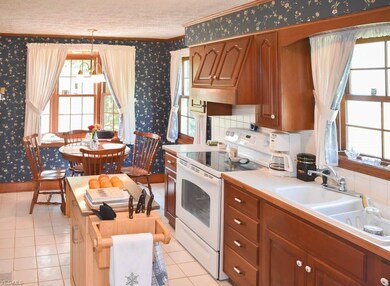 Kitchen with dinette.