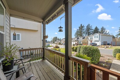 Covered Porch w/ View