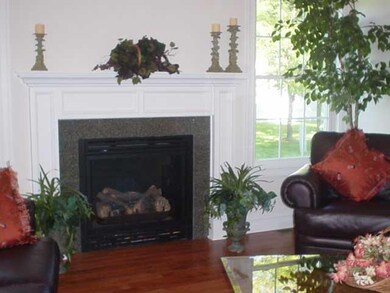 Great Room Gas fireplace in great room