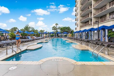 View of pool