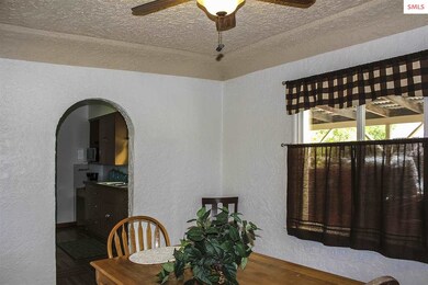 Separate dining room.