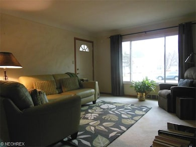 Living Room View .... Large Picture Window!