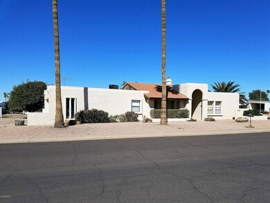 FRONT OF HOME FACES SOUTH