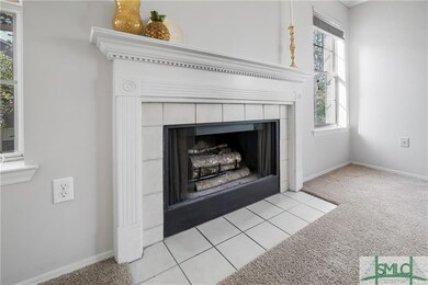 Wood Burning Fireplace