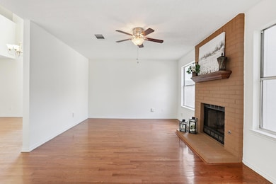Unfurnished living room featuring healthy amount 