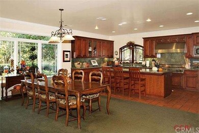 Dining area off the kitchen opening to the great r