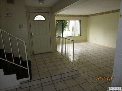 Entry and family room