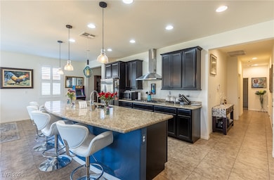 Kitchen with stainless steel appliances, a kitchen