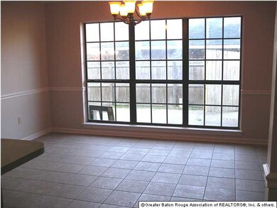 Dining area off the kitchen