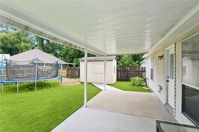 Large Covered Back patio
