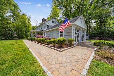 New walkway lines the front of the house