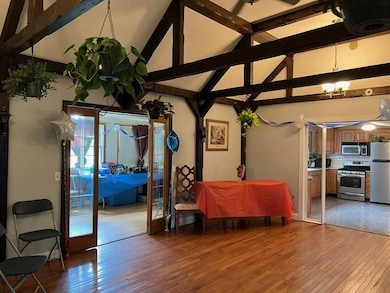 Large open family room