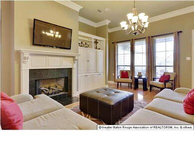 Living area with wall of windows