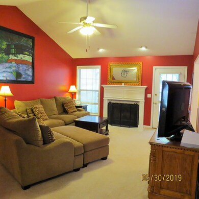 Wood Burning Fireplace