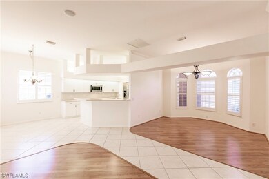 Living, dining, breakfast area and kitchen, open a