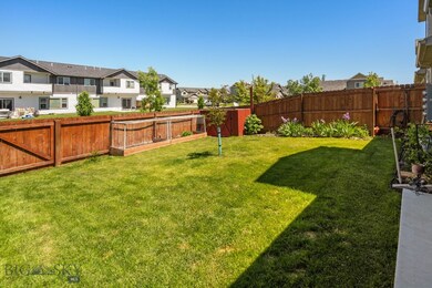 Spacious backyard