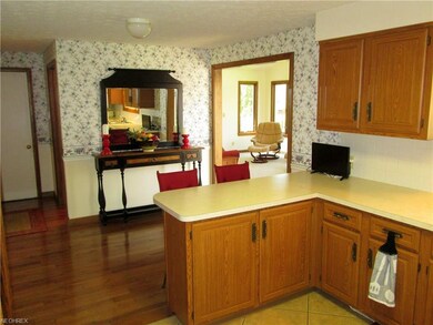 Kitchen Left - Note the line of site and conversat