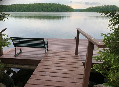 Deck view of lake