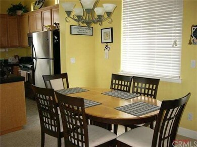 Dining room with view to kitchen