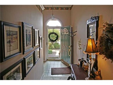 A welcoming entry and view from the front door.