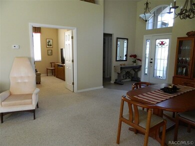 Dining area and Foyer from kitchen