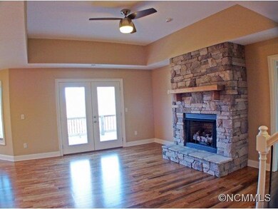 Great Room with Rock Fireplace