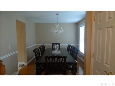 Dining Room Lovely dining room with gleaming hardw
