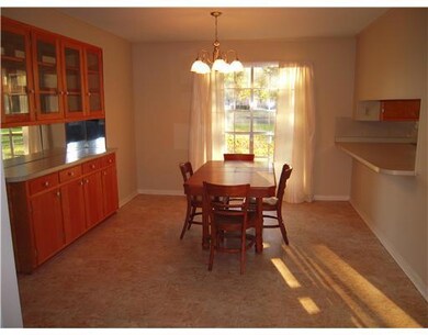 Dining Room. Note convenient china storage area.