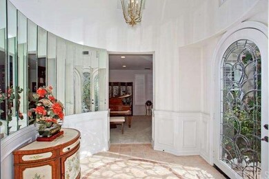 Formal Dramatic Entry With Custom Mirrors And High