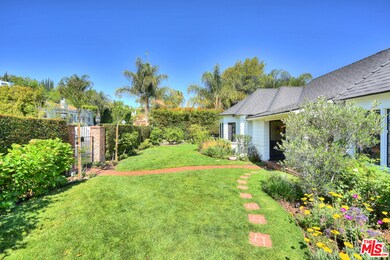Gated Front yard